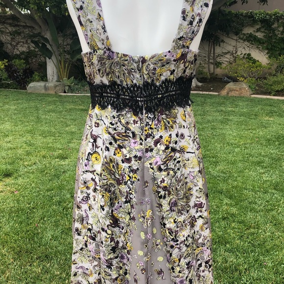 NANETTE LEPORE SILK TANK STRAPLESS DRESS 4 - Picture 3 of 7